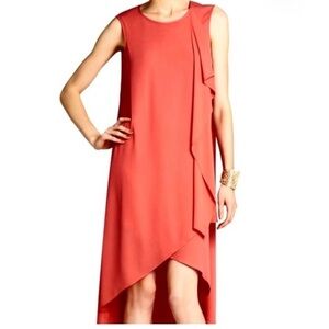 BCBGMAXAZRIA HAILEY Sz Small dress in blush High Low